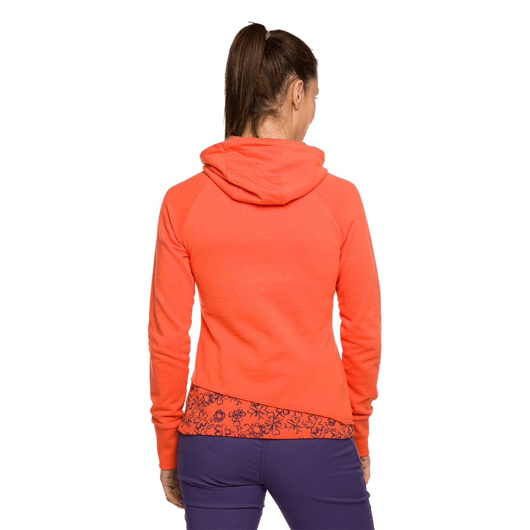 Sudadera de mujer Bucegi Trangoworld - Naranja Naranja-4