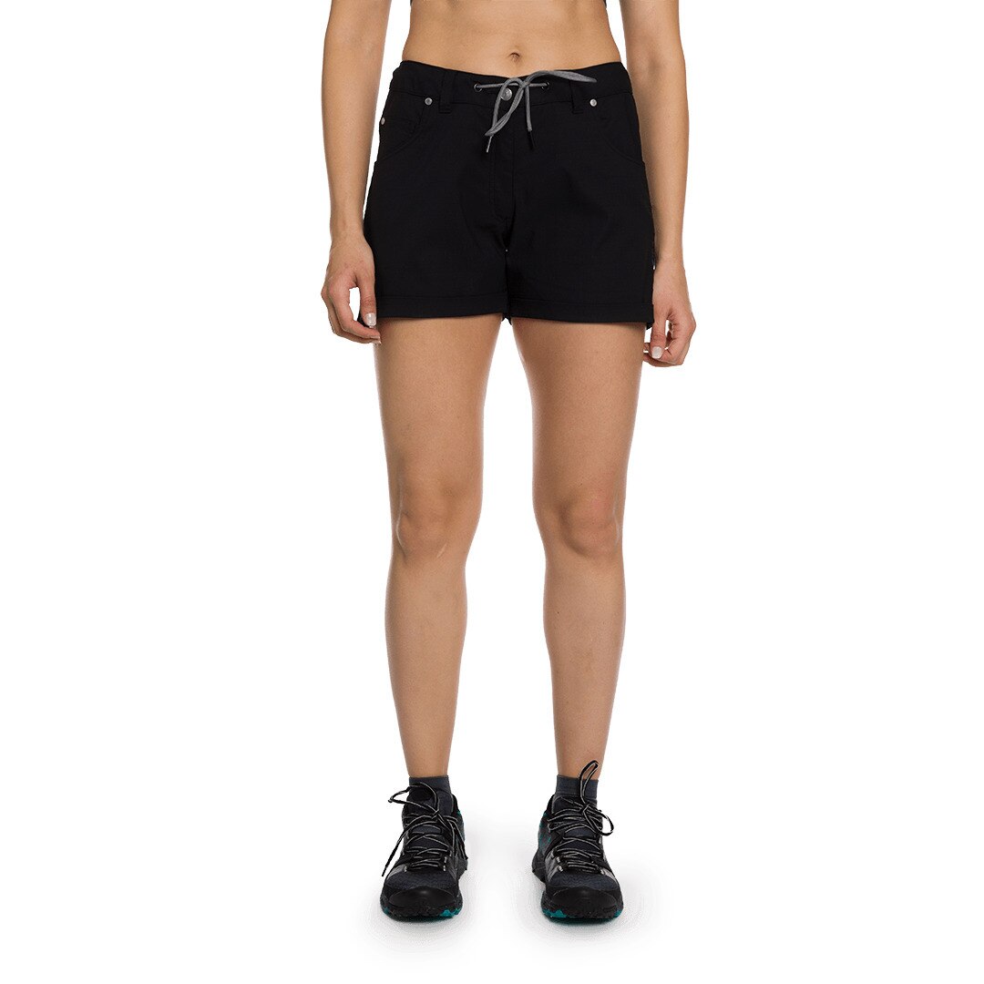 Pantalón corto de mujer Gemona Trangoworld - Negro Negro-3