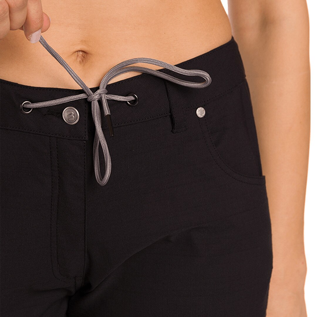 Pantalón corto de mujer Gemona Trangoworld - Negro Negro-6