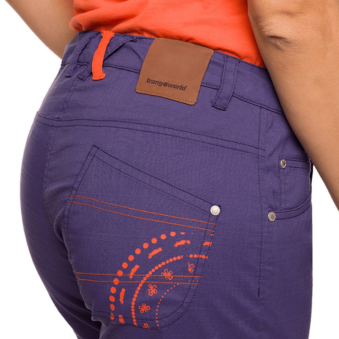 Pantalón corto de mujer Gemona Trangoworld - Añil Añil-7