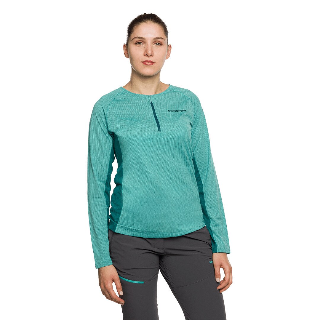 Camiseta de mujer Naret Trangoworld - Verde Agua Verde Agua-3