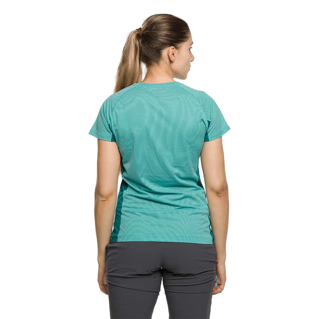 Imagen 2 de Camiseta de mujer Leit Trangoworld - Verde Agua Verde Agua