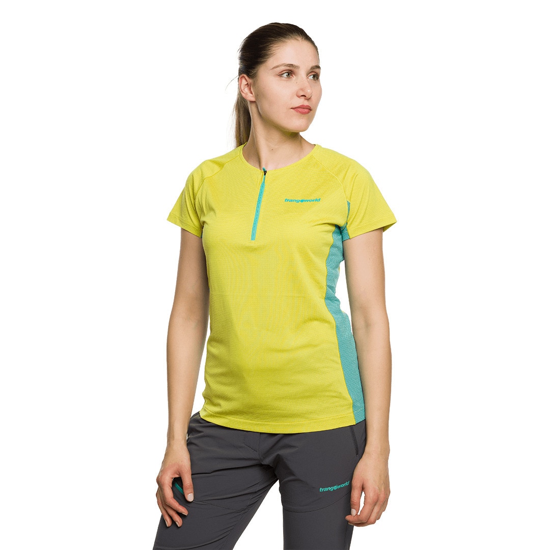 Imagen 1 de Camiseta de mujer Leit Trangoworld - Amarillo Amarillo