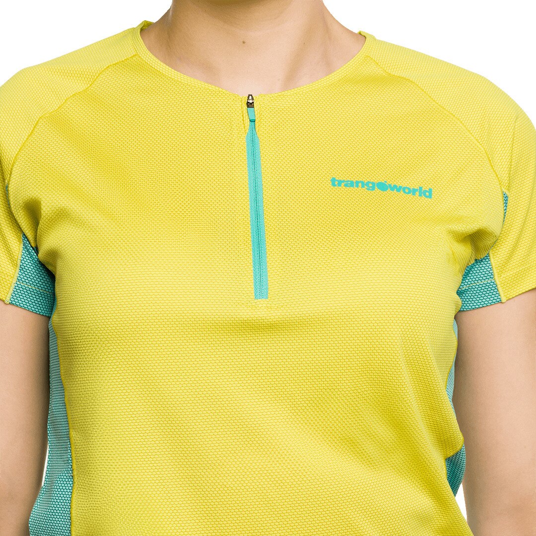 Imagen 4 de Camiseta de mujer Leit Trangoworld - Amarillo Amarillo