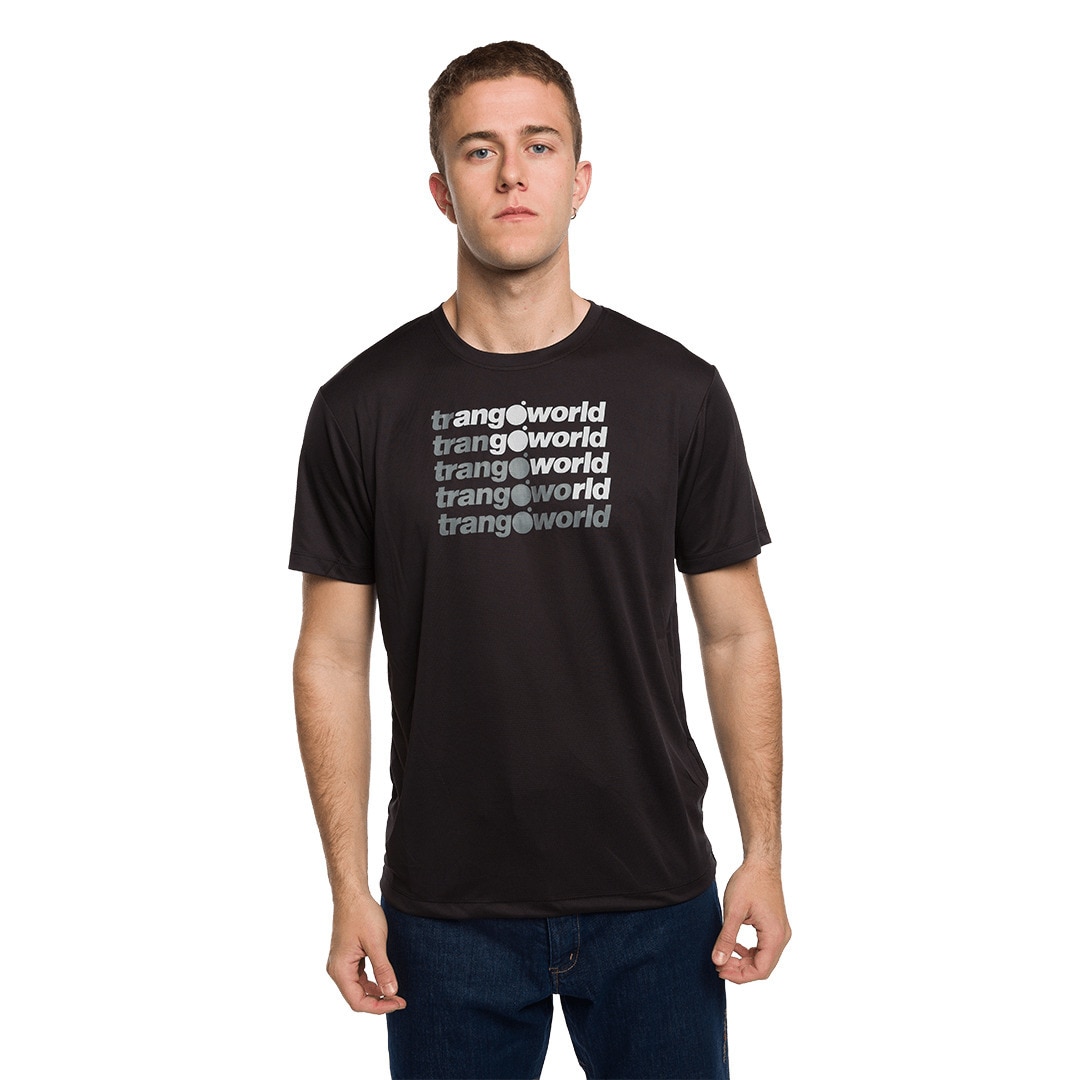 Imagen 2 de Camiseta de hombre Arbas Trangoworld - Negro Negro