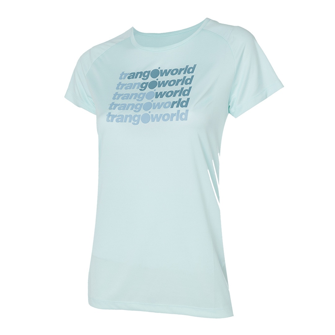 Imagen 0 de Camiseta de mujer Ohrid Trangoworld Azul Turquesa
