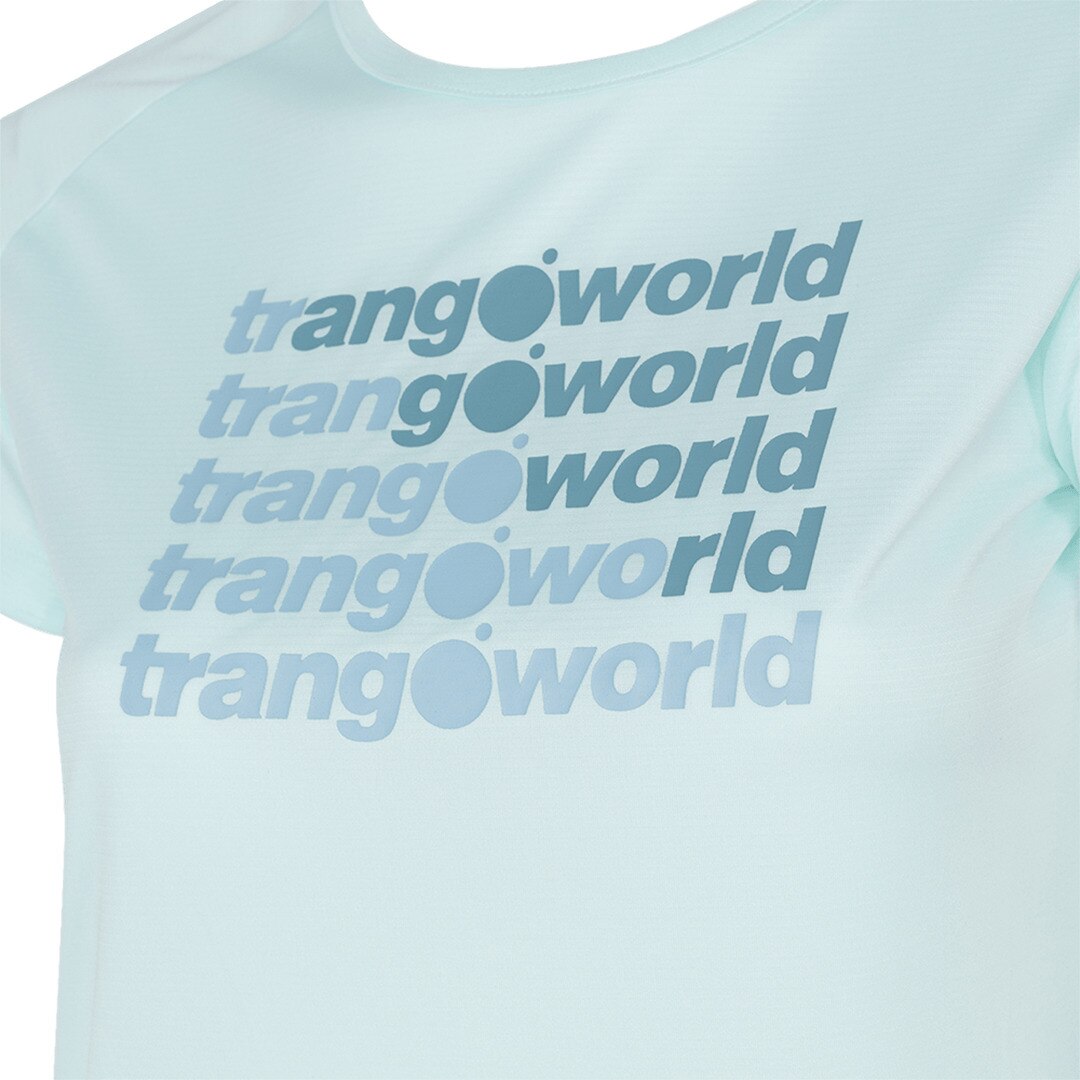 Camiseta de mujer Ohrid Trangoworld - Azul Turquesa Azul Turquesa-2