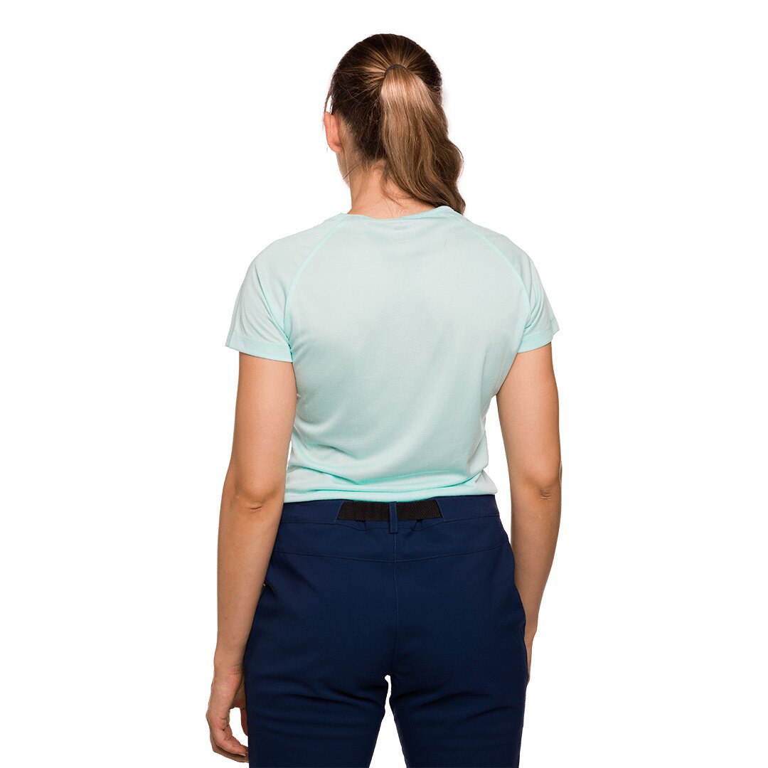 Camiseta de mujer Ohrid Trangoworld - Azul Turquesa Azul Turquesa-4