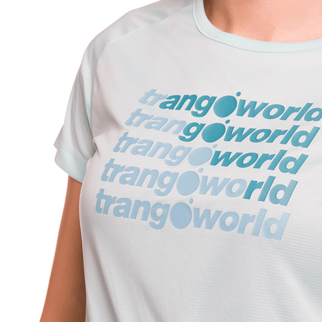 Camiseta de mujer Ohrid Trangoworld - Azul Turquesa Azul Turquesa-6