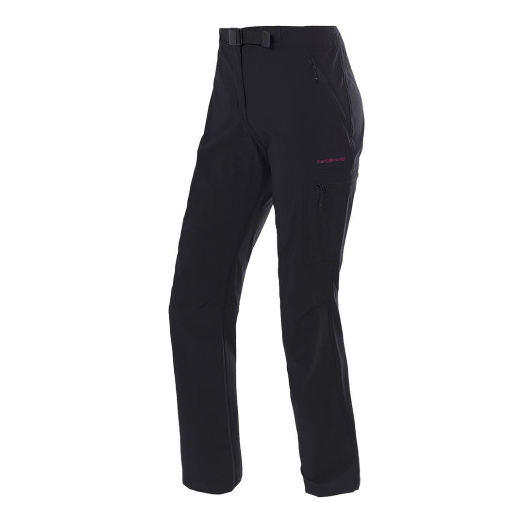 Pantalón largo de mujer Cumbal Trangoworld - Negro Negro-1