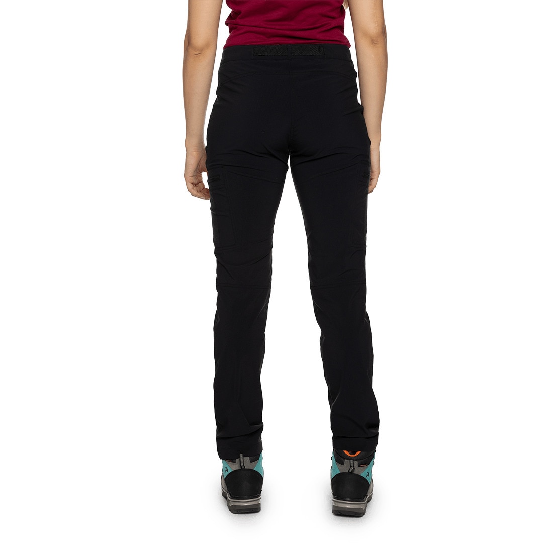 Pantalón largo de mujer Cumbal Trangoworld - Negro Negro-4