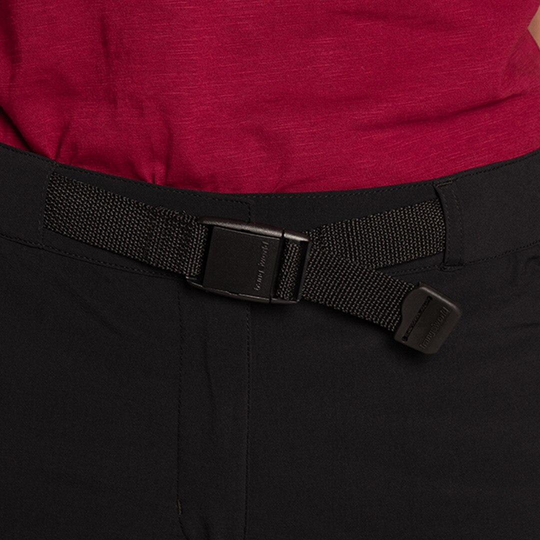 Pantalón largo de mujer Cumbal Trangoworld - Negro Negro-6