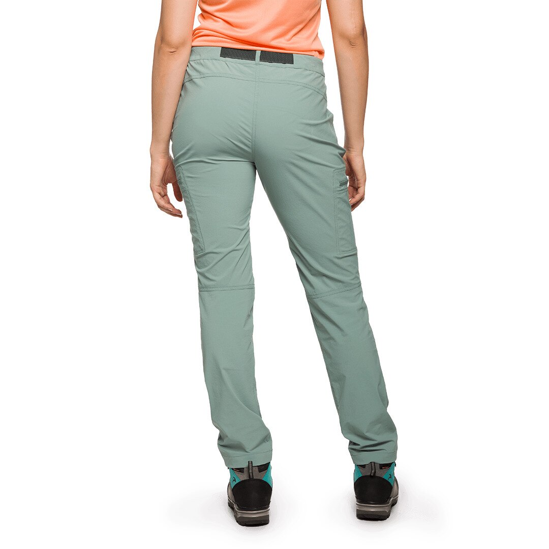 Pantalón largo de mujer Cumbal Trangoworld - Verde grisáceo Verde grisáceo-4