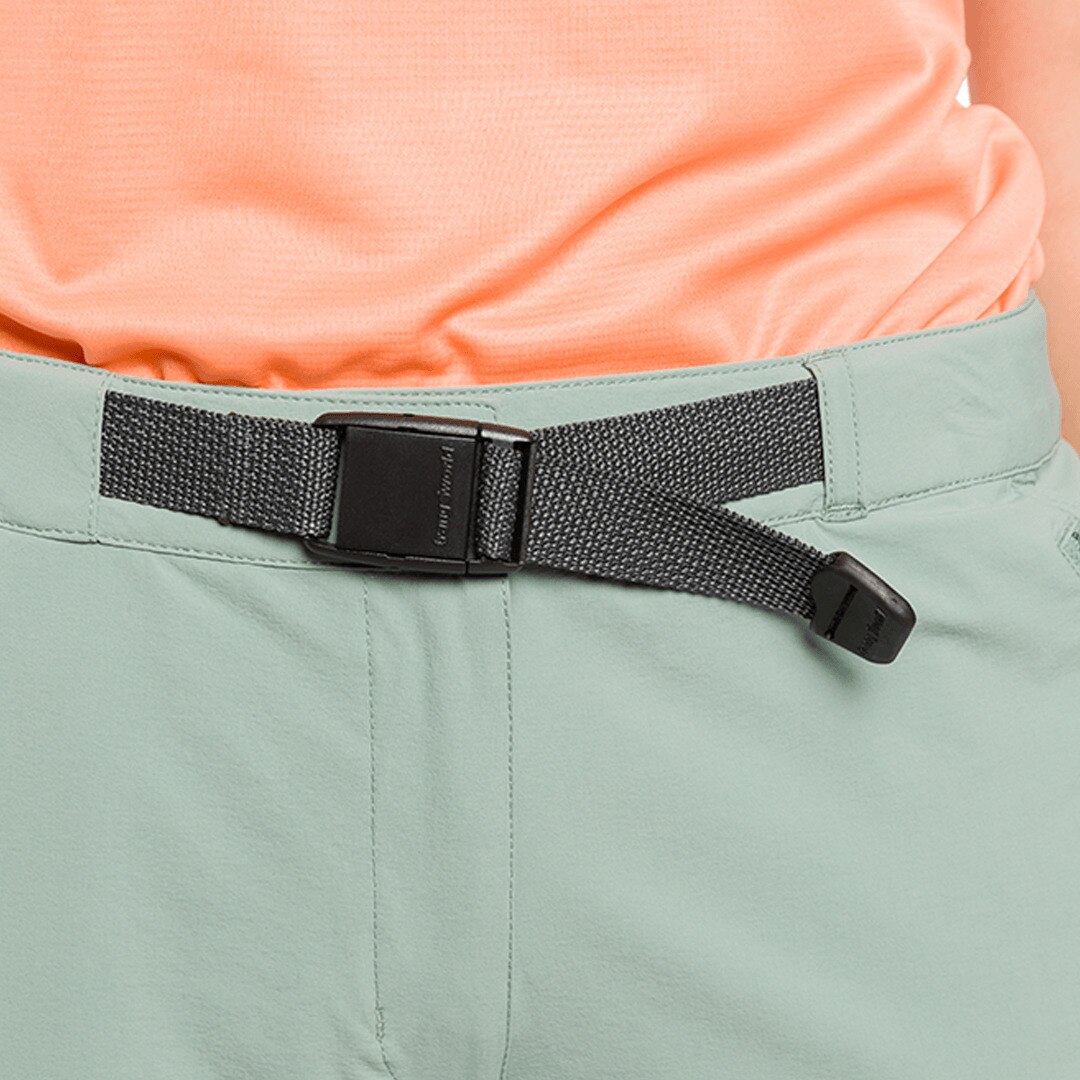 Pantalón largo de mujer Cumbal Trangoworld - Verde grisáceo Verde grisáceo-6
