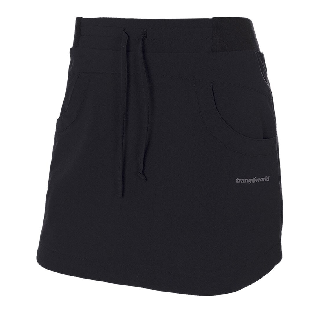 Imagen 6 de Falda de mujer Nantes sf Trangoworld - Negro Negro