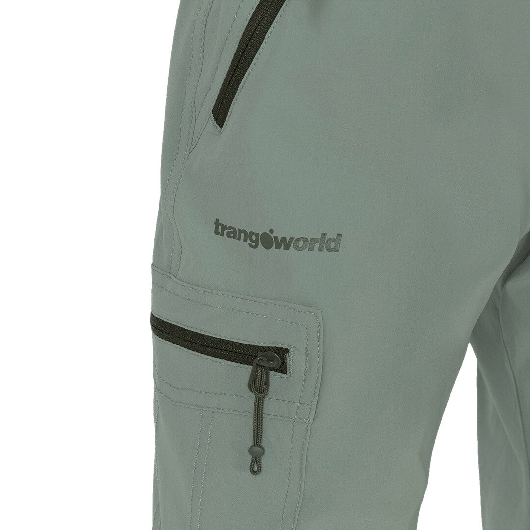 Pantalón largo de niños Conn Trangoworld - Verde grisáceo Verde grisáceo-2