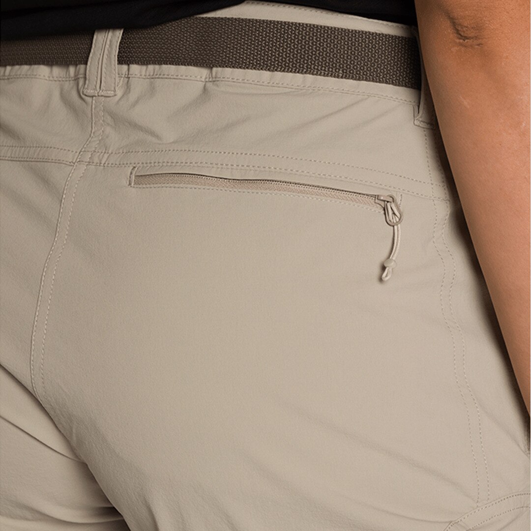Pantalón corto de mujer Assy sf Trangoworld - Gris claro Gris claro-5