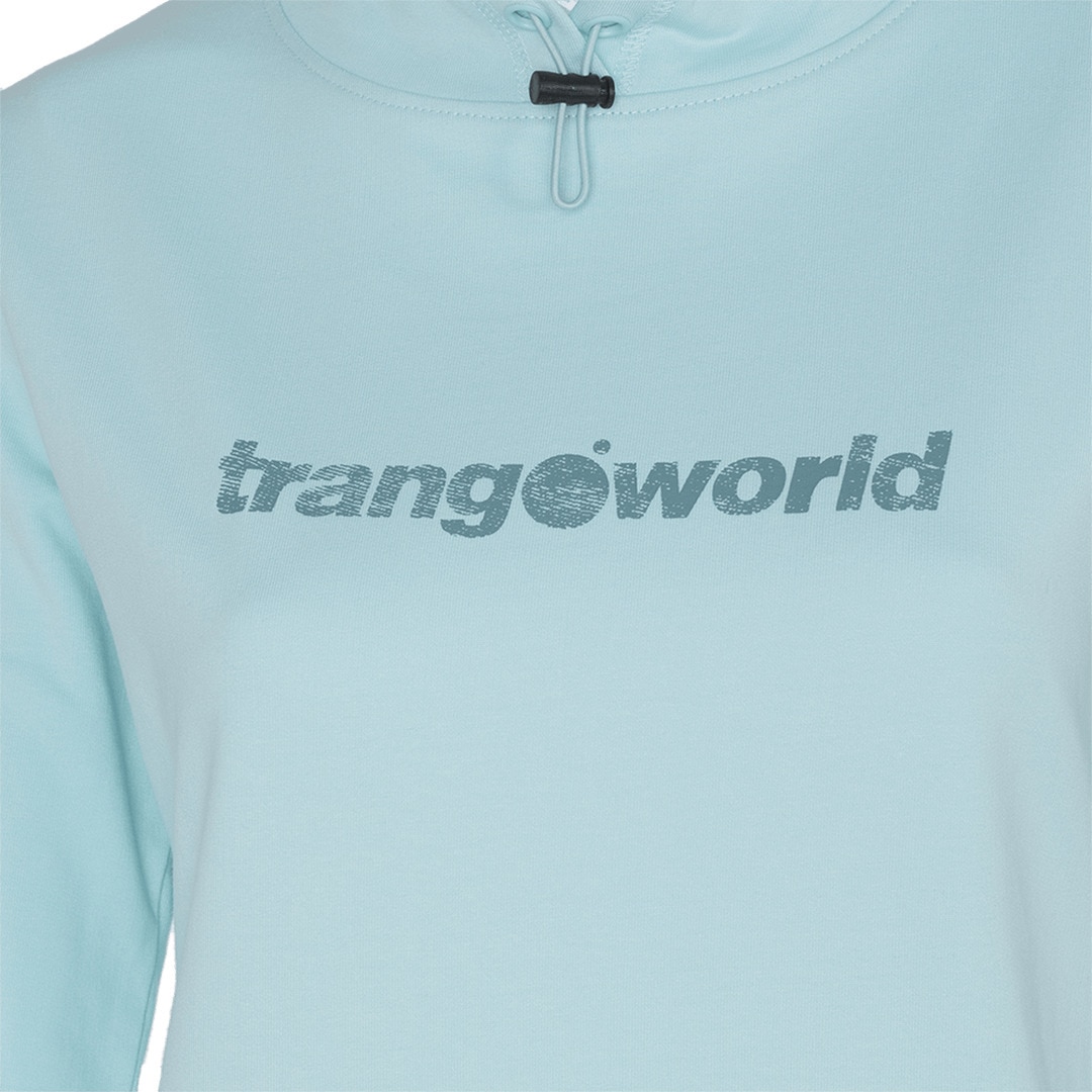 Sudadera de mujer Sousa Trangoworld - Azul Turquesa Azul Turquesa-2
