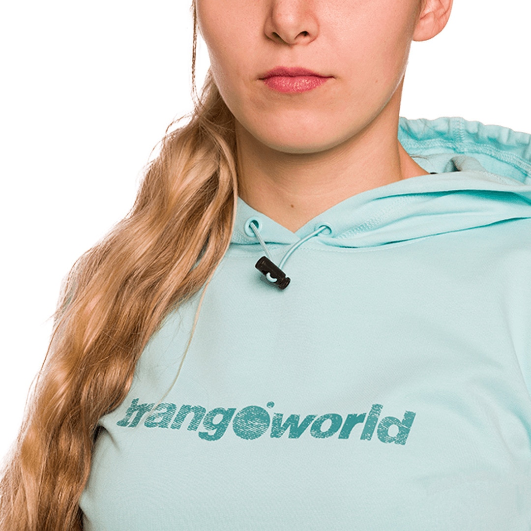 Sudadera de mujer Sousa Trangoworld - Azul Turquesa Azul Turquesa-5