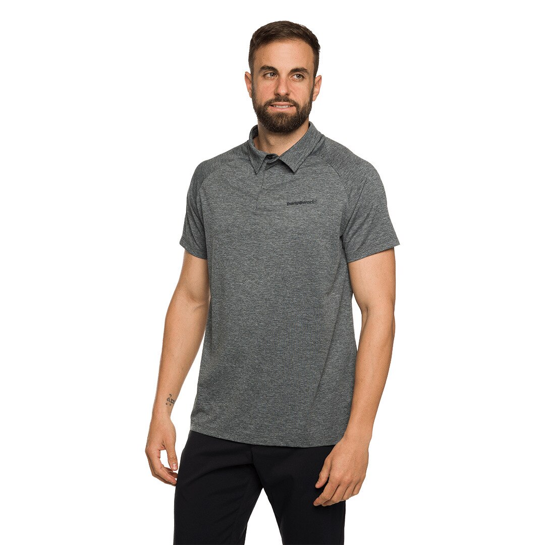 Imagen 3 de Polo de hombre Gordon Trangoworld - Gris / Negro Gris / Negro