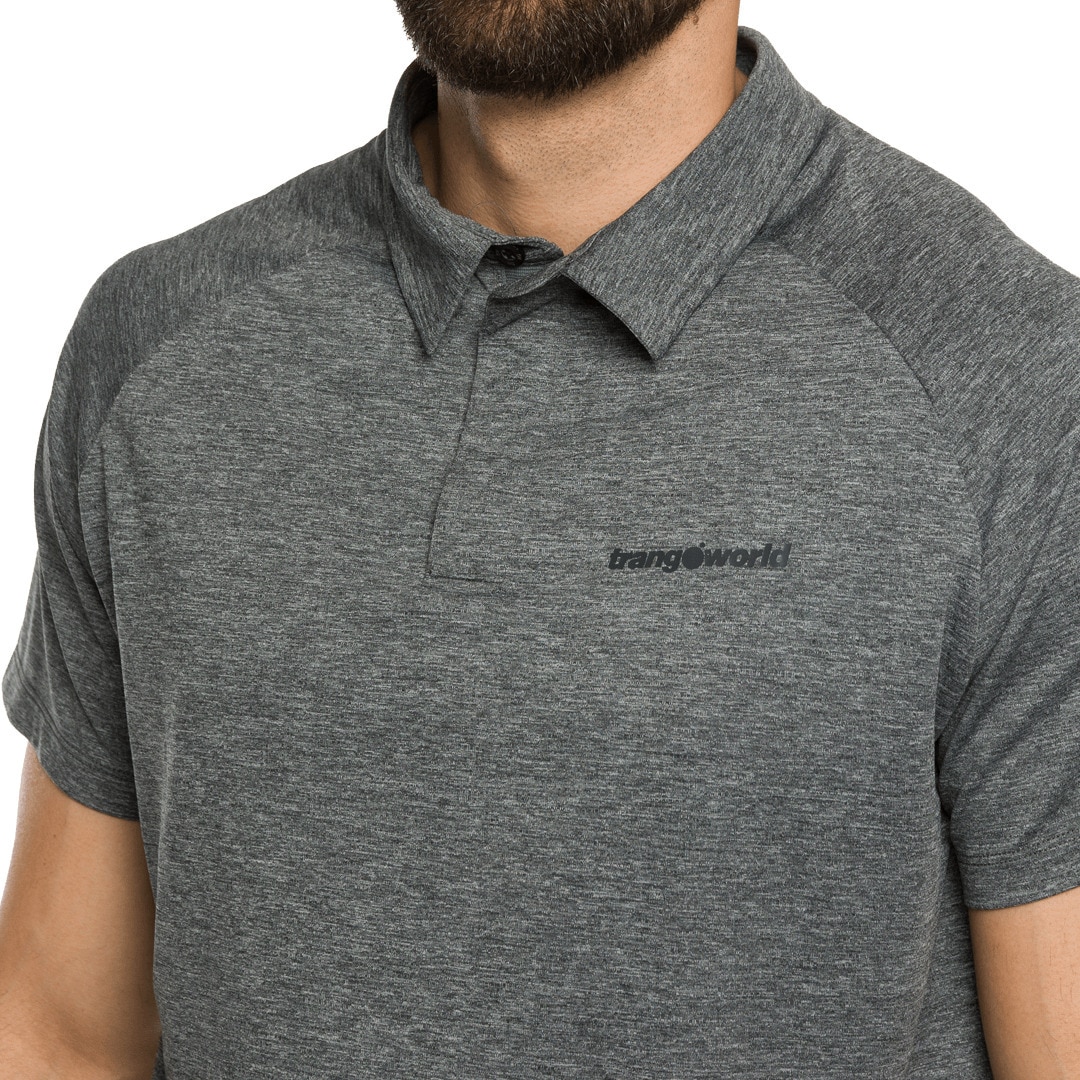 Imagen 5 de Polo de hombre Gordon Trangoworld - Gris / Negro Gris / Negro