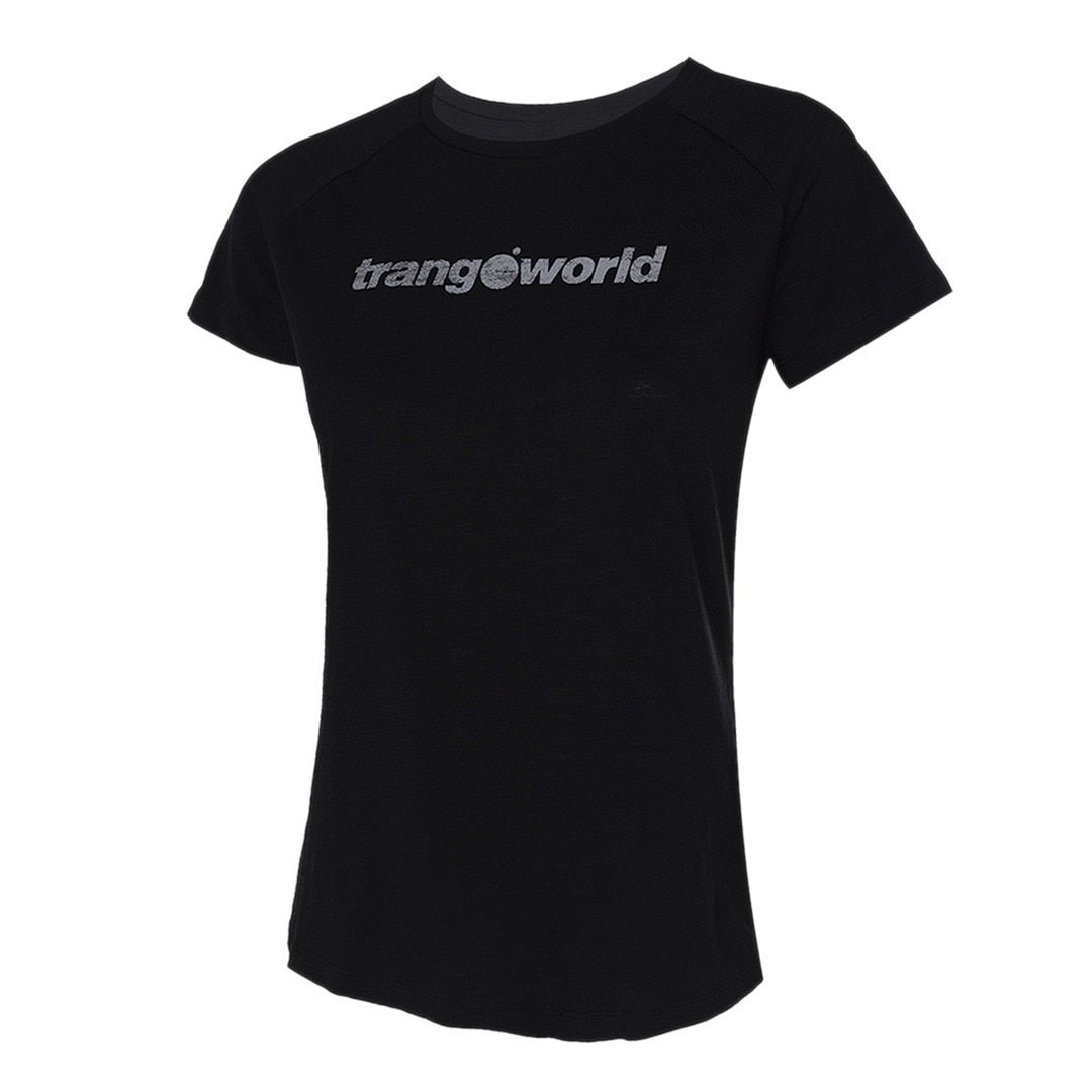 Imagen 1 de Camiseta de mujer Azagra th Trangoworld - Negro mate Negro mate