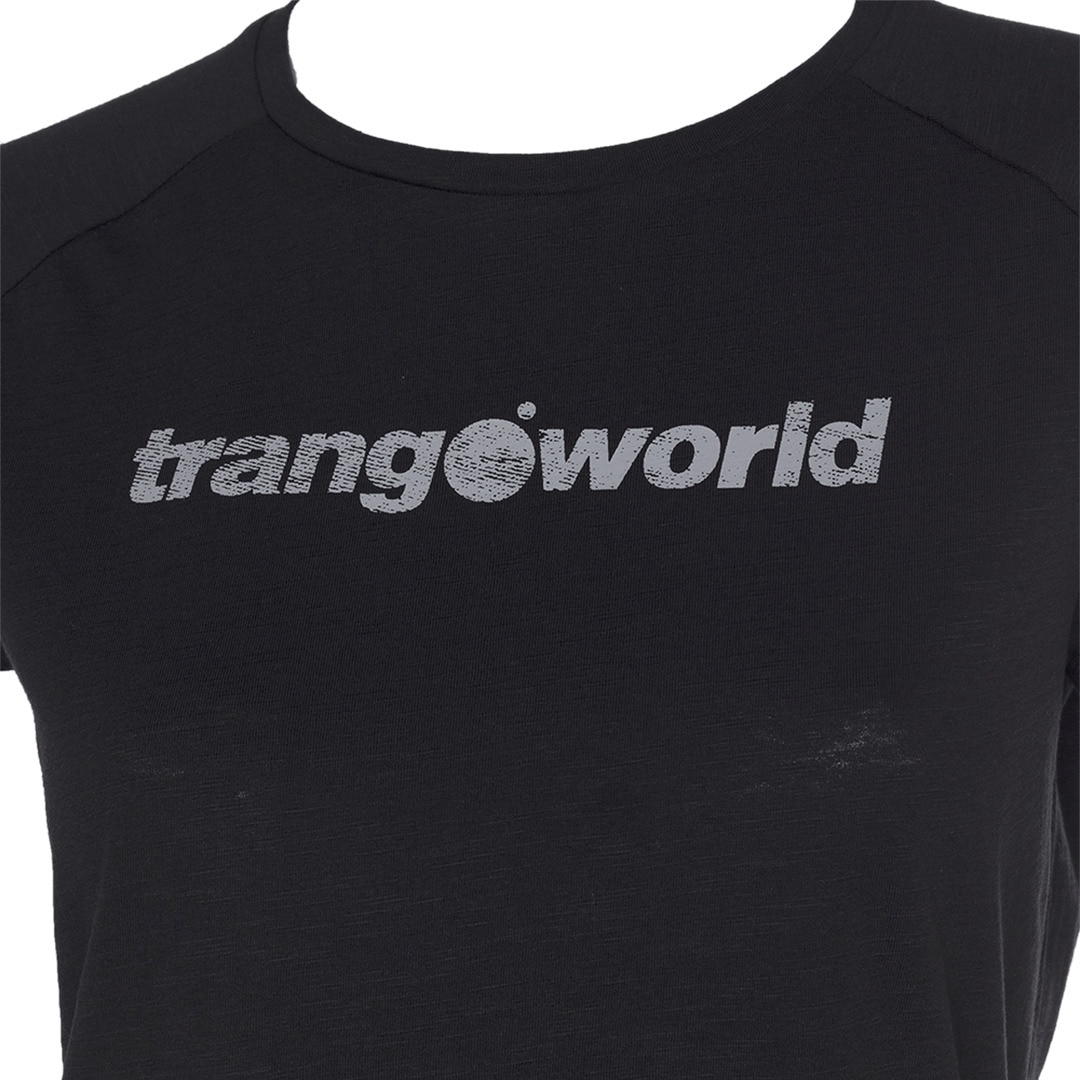Imagen 2 de Camiseta de mujer Azagra th Trangoworld - Negro mate Negro mate