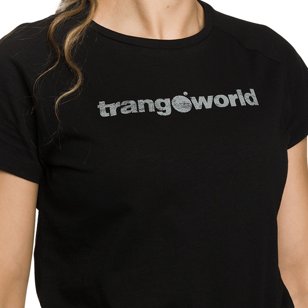 Imagen 4 de Camiseta de mujer Azagra th Trangoworld - Negro mate Negro mate