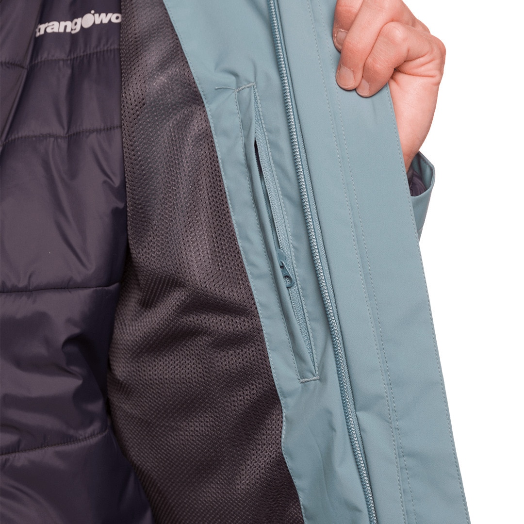 Imagen 9 de Chaqueta de mujer Brienz complet Trangoworld - Verde azulado Verde azulado