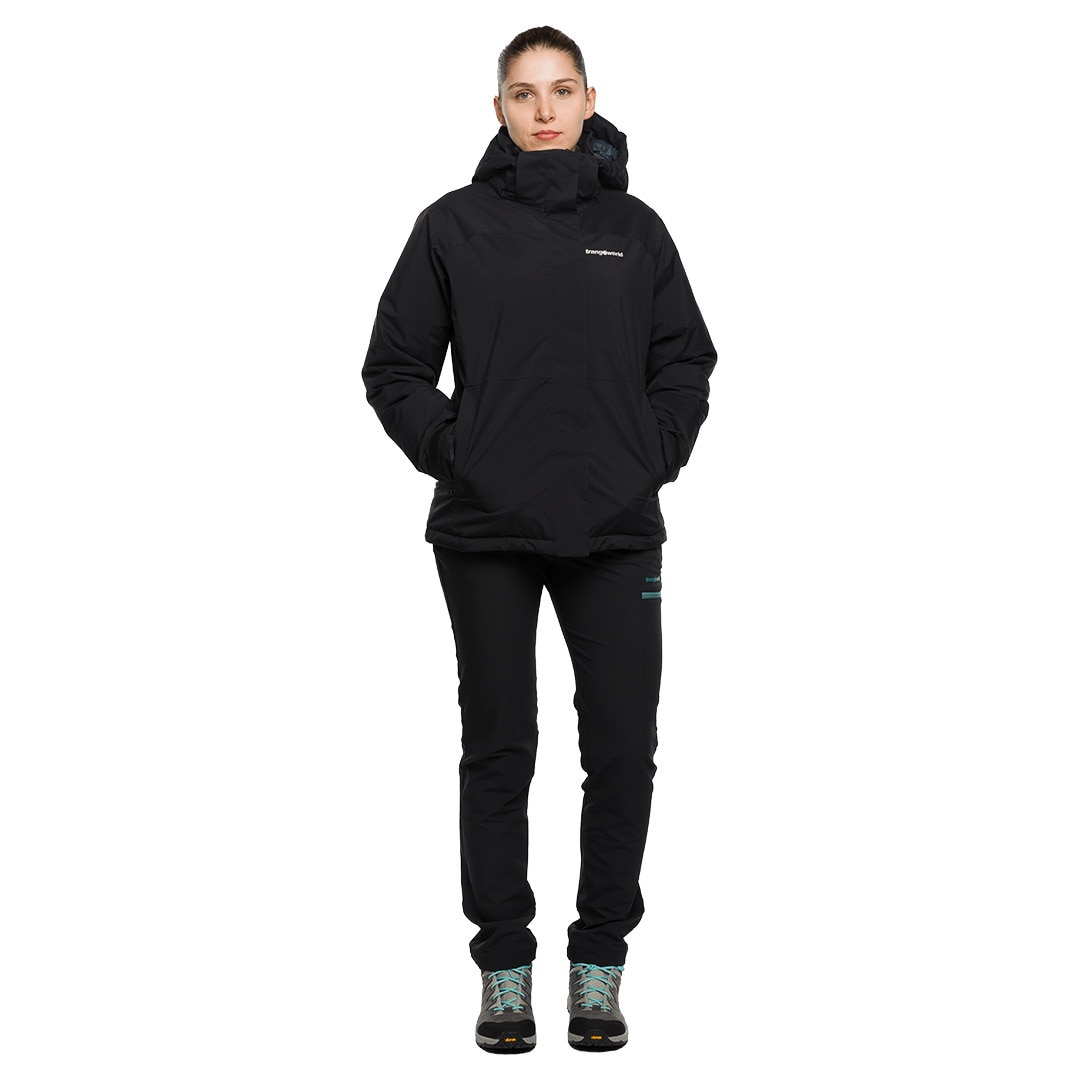 Chaqueta de mujer Jenaz termic Trangoworld - Negro Negro-3