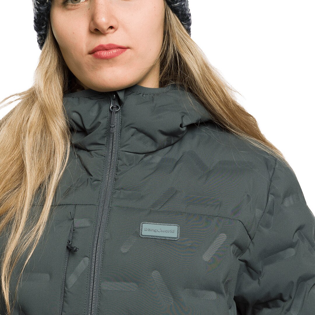 Chaqueta de mujer Arcas Trangoworld - Gris oscuro Gris oscuro-5