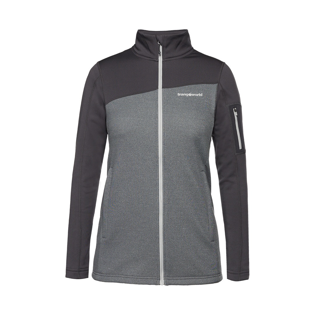 Chaqueta de mujer Azaila Trangoworld - Gris claro Gris claro-1