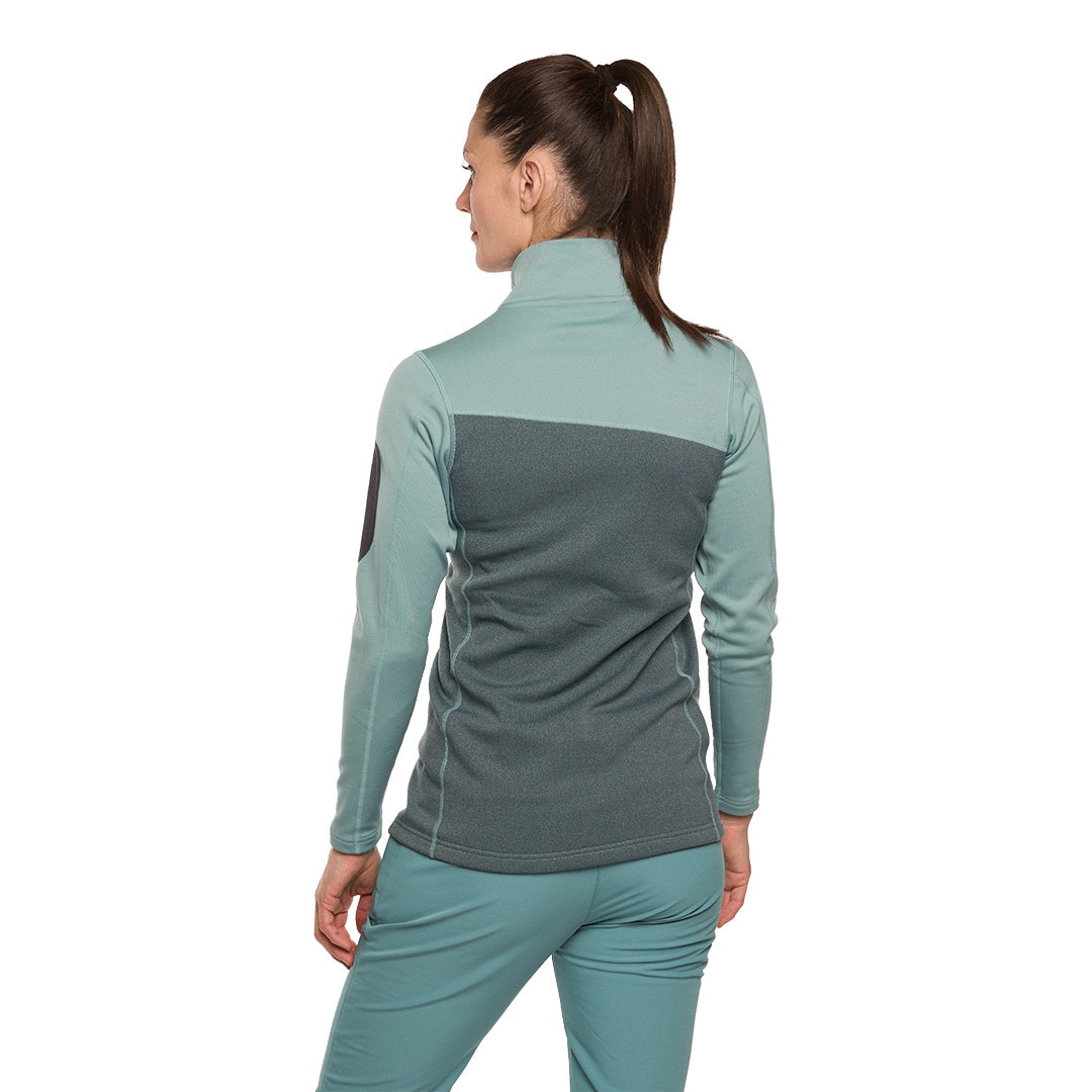 Chaqueta de mujer Azaila Trangoworld - Verde azulado Verde azulado-3