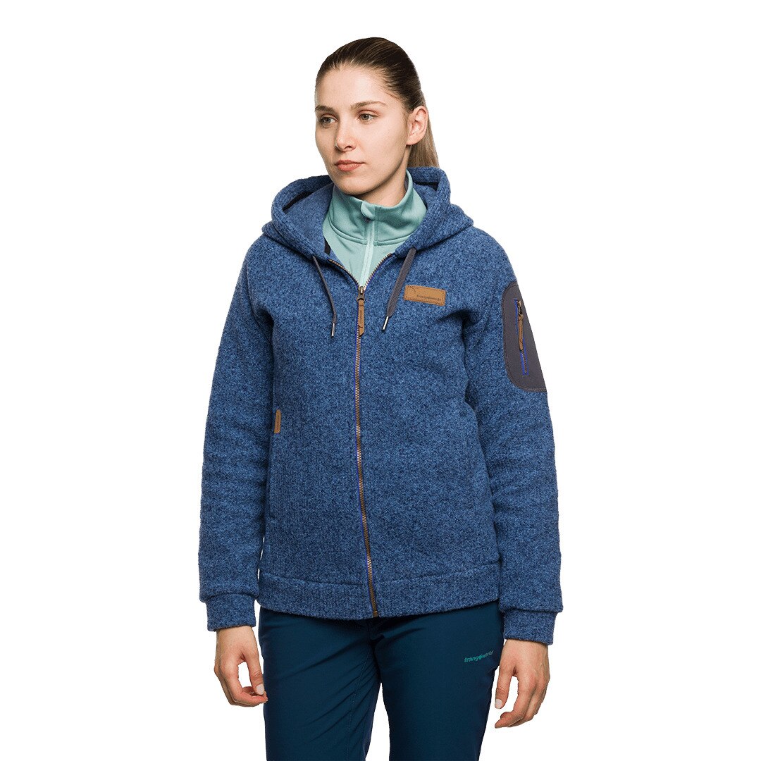 Chaqueta de mujer Gower st Trangoworld - Azul celeste Azul celeste-2