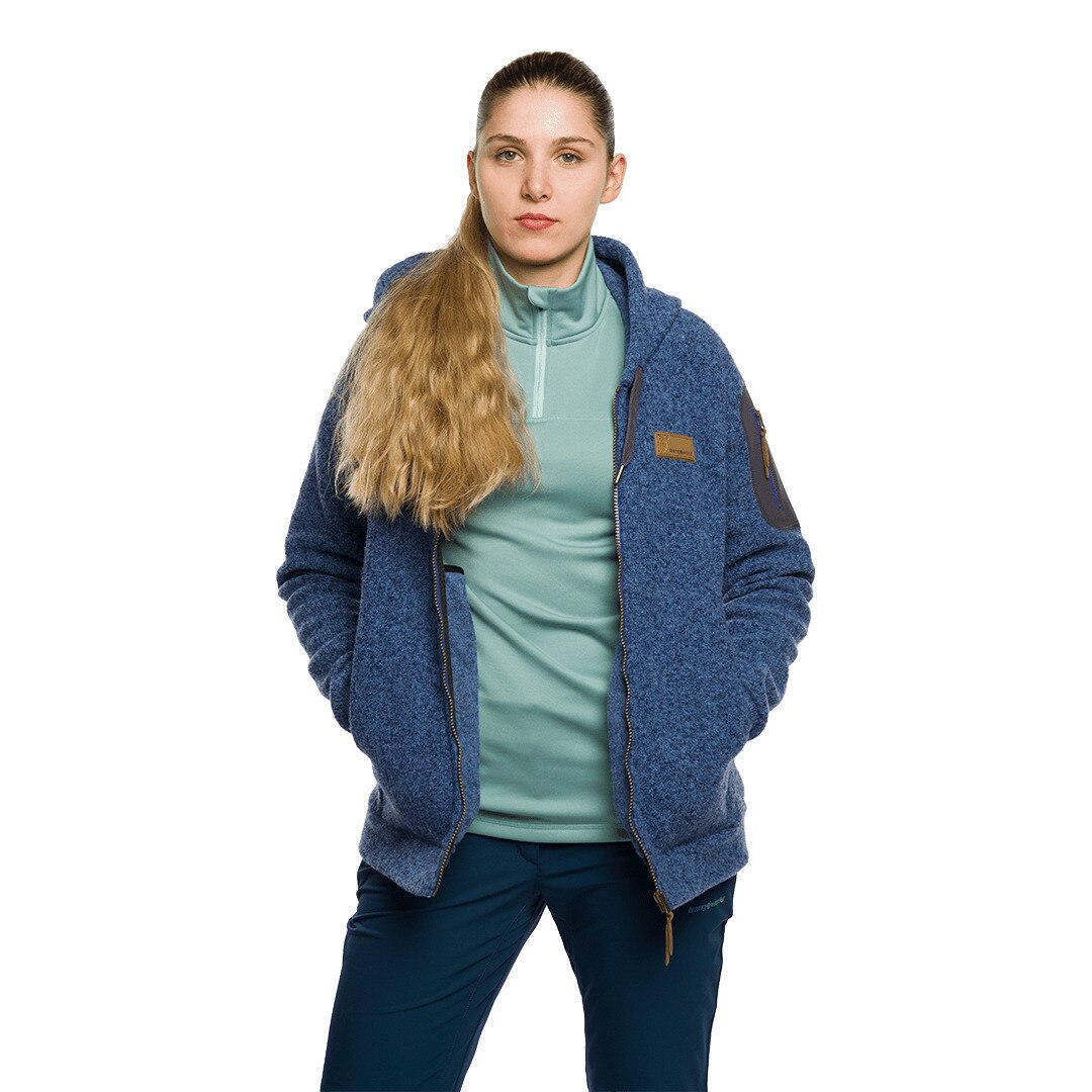 Chaqueta de mujer Gower st Trangoworld - Azul celeste Azul celeste-8