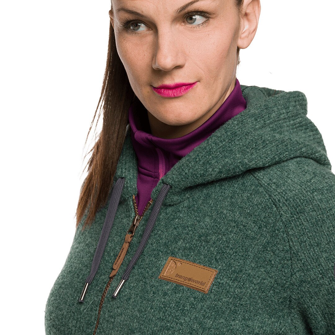 Chaqueta de mujer Gower st Trangoworld - Verde azulado Verde azulado-5