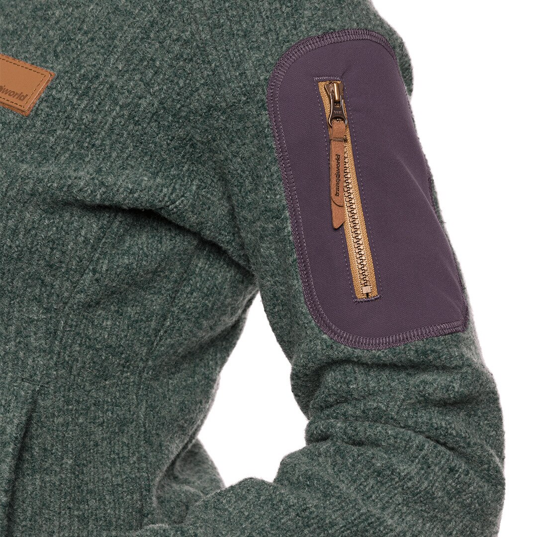 Chaqueta de mujer Gower st Trangoworld - Verde azulado Verde azulado-7
