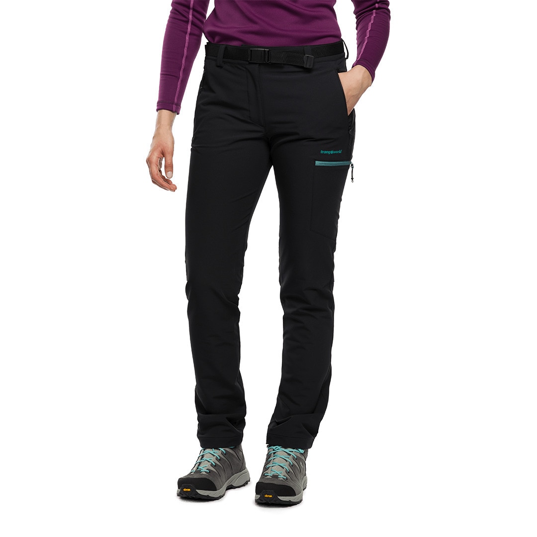 Pantalón largo de mujer Vivier Trangoworld - Negro Negro-2