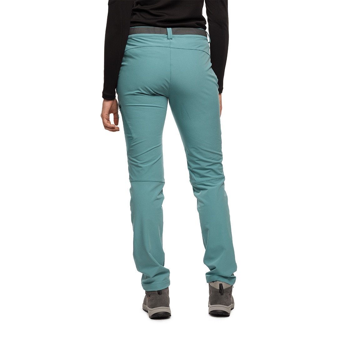 Pantalón largo de mujer Vivier Trangoworld - Verde azulado Verde azulado-3