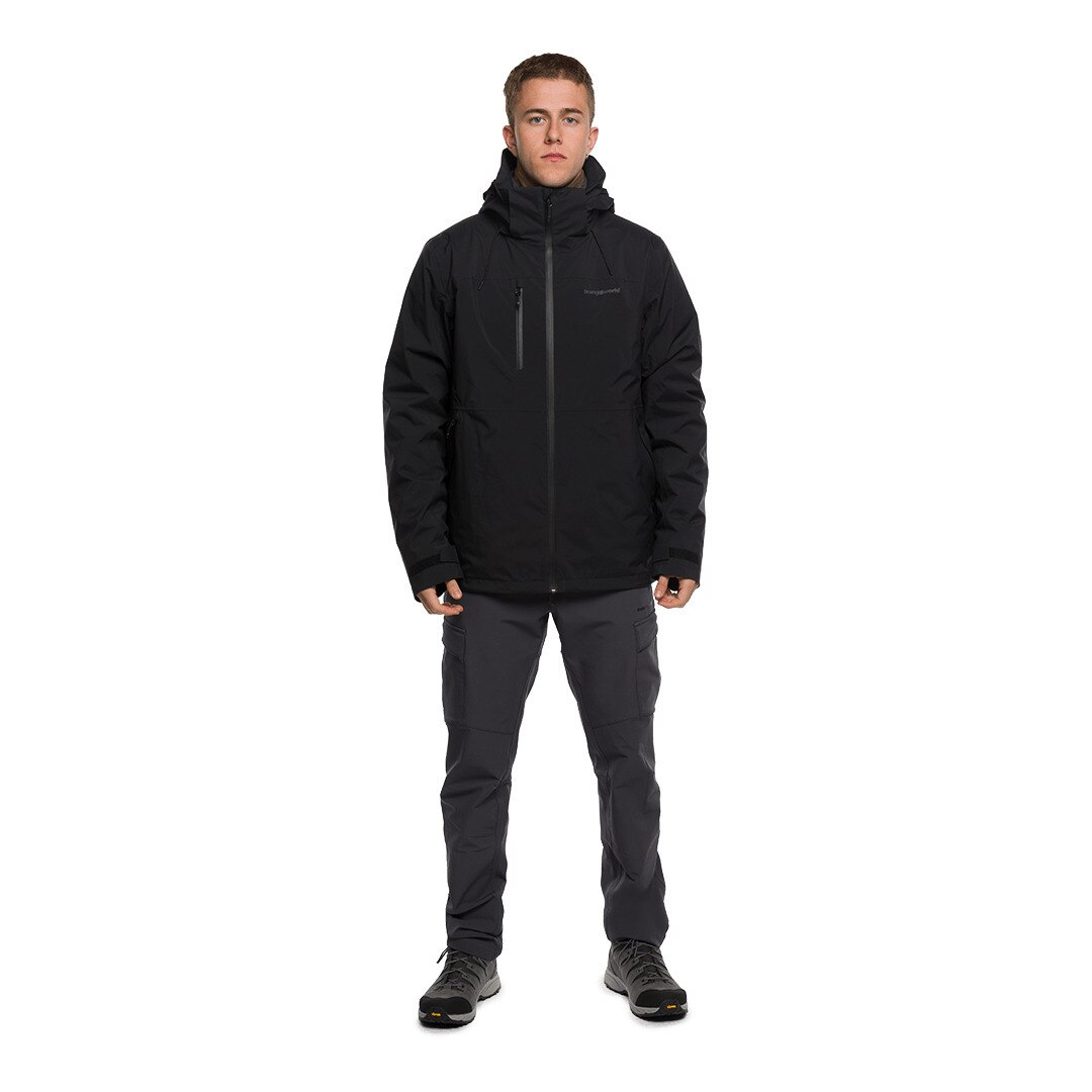 Chaqueta de hombre Salama complet Trangoworld - Negro Negro-6