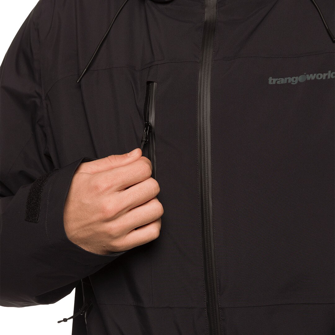 Chaqueta de hombre Salama complet Trangoworld - Negro Negro-7