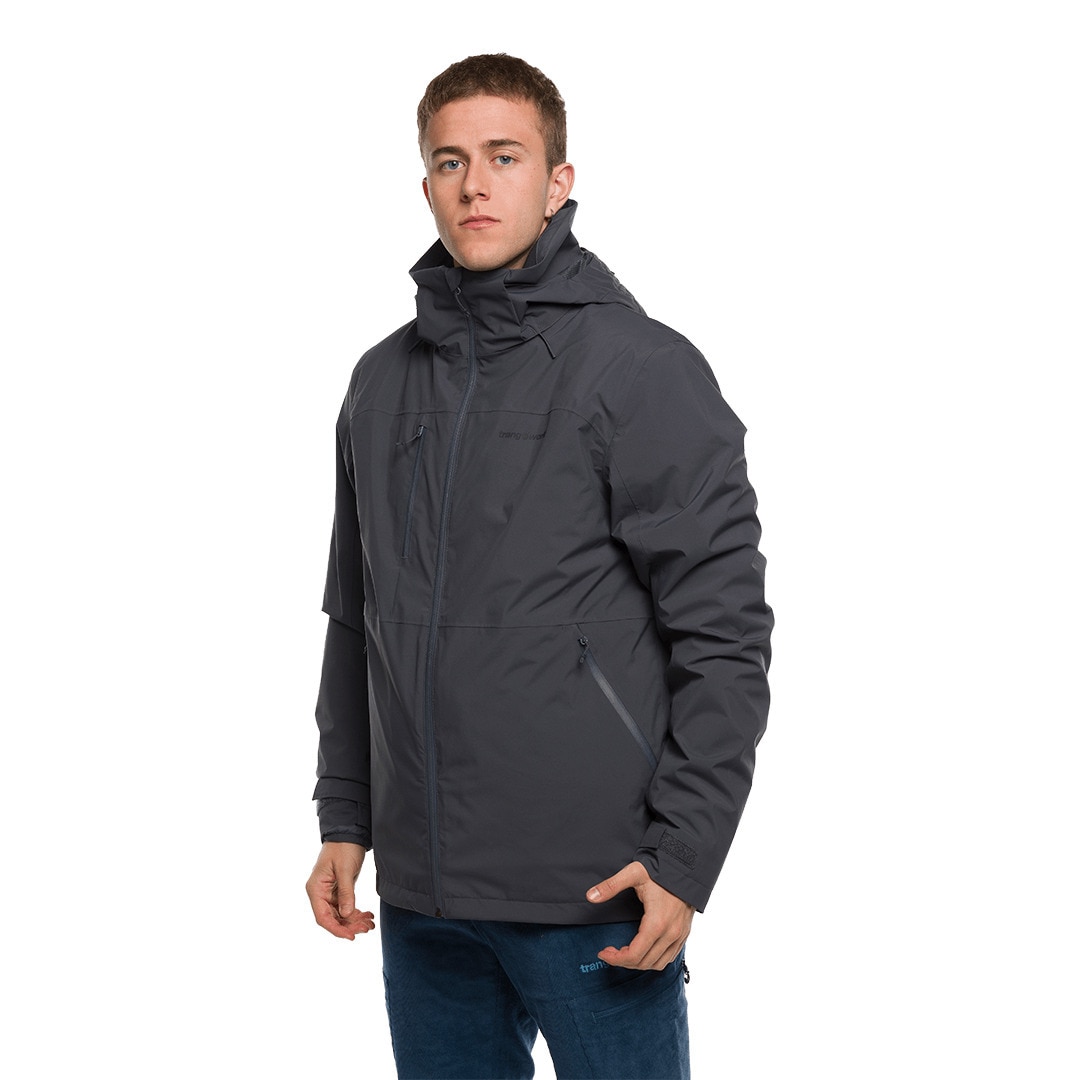 Chaqueta de hombre Salama complet Trangoworld - Antracita Antracita-2