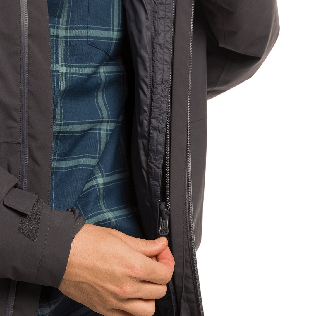 Chaqueta de hombre Salama complet Trangoworld - Antracita Antracita-10