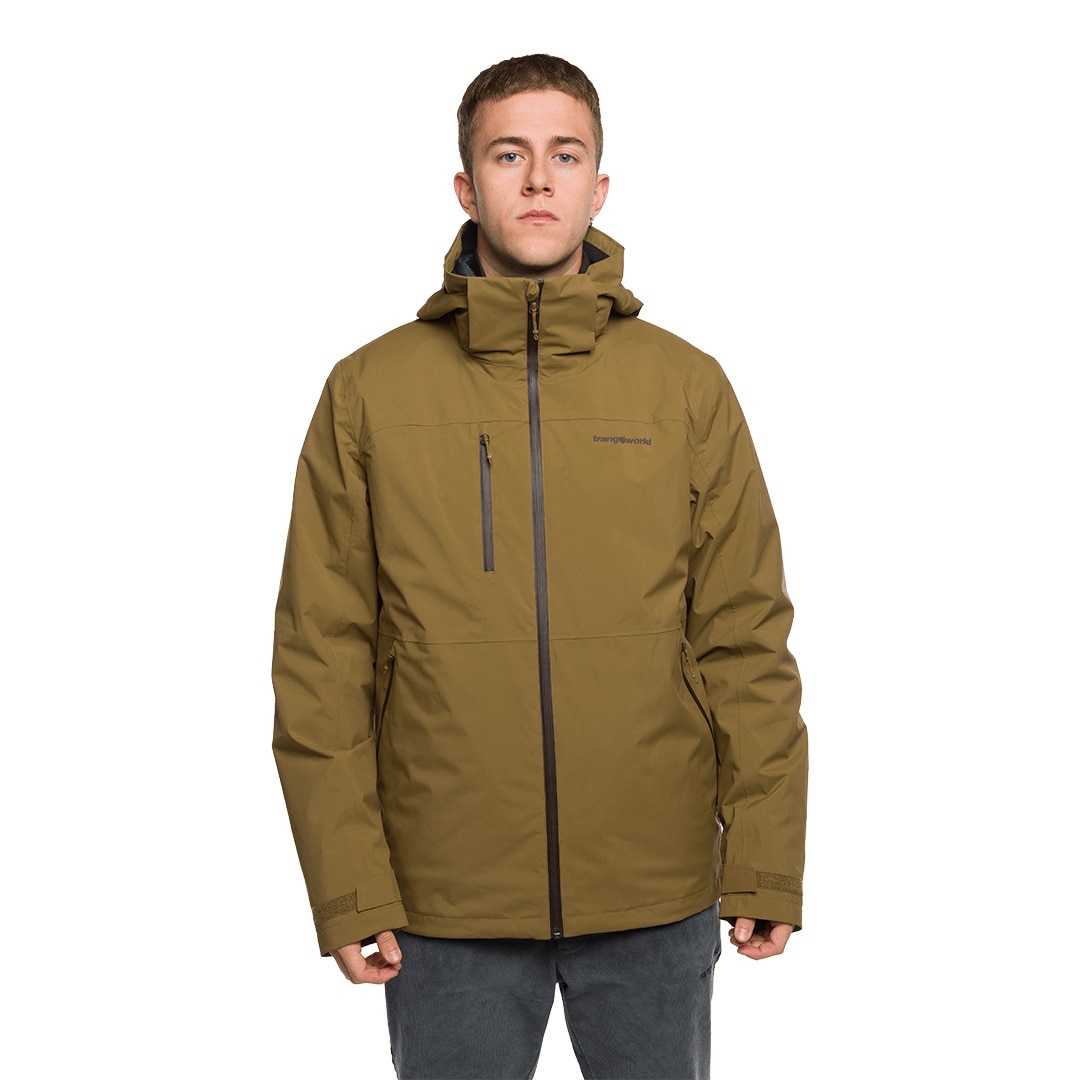 Chaqueta de hombre Salama complet Trangoworld - Marrón Marrón-2