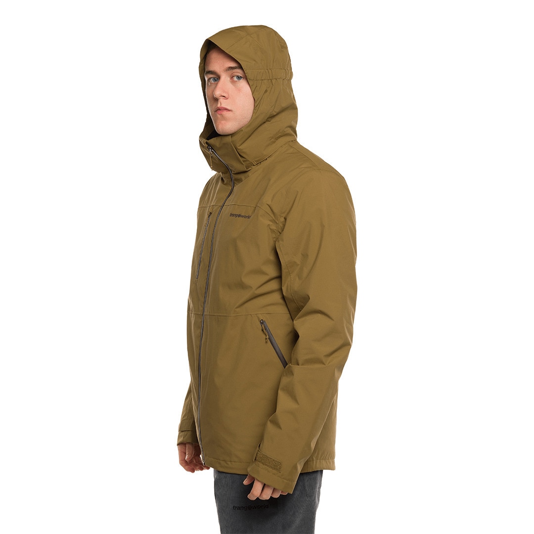 Chaqueta de hombre Salama complet Trangoworld - Marrón Marrón-8