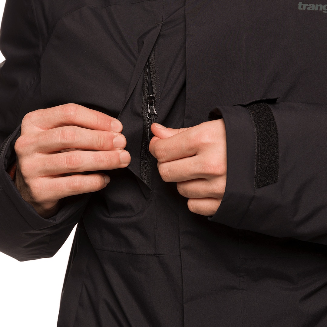 Chaqueta de hombre Balerna termic Trangoworld - Negro Negro-6