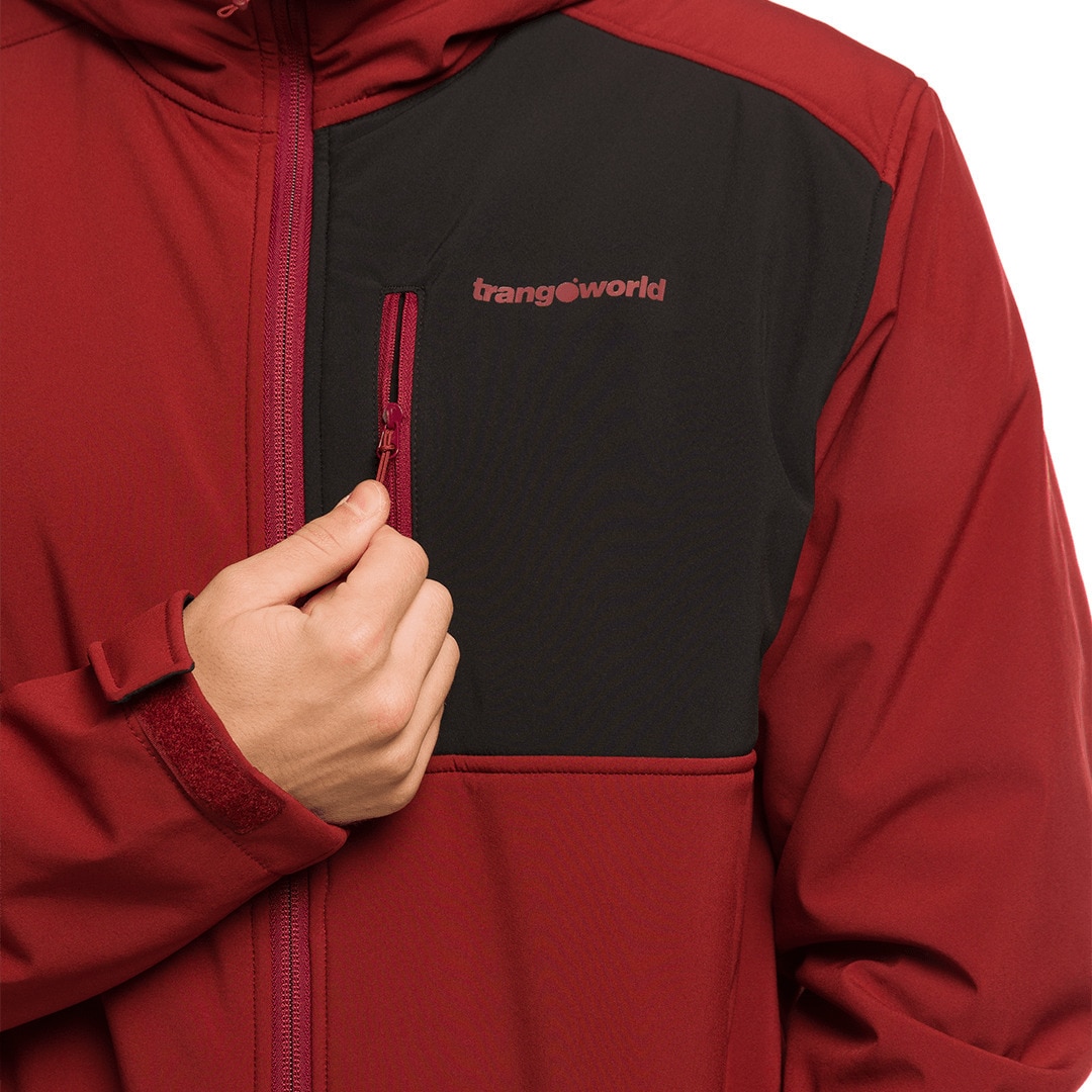 Chaqueta de hombre Lanarce Trangoworld - Rojo Rojo-6