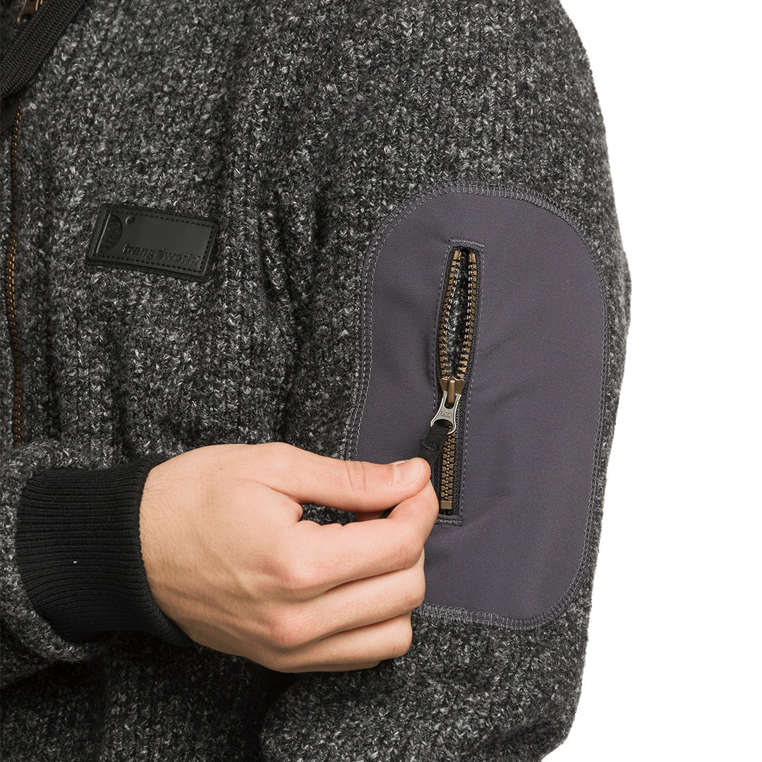 Chaqueta de hombre Tindaya st Trangoworld - Negro Negro-7