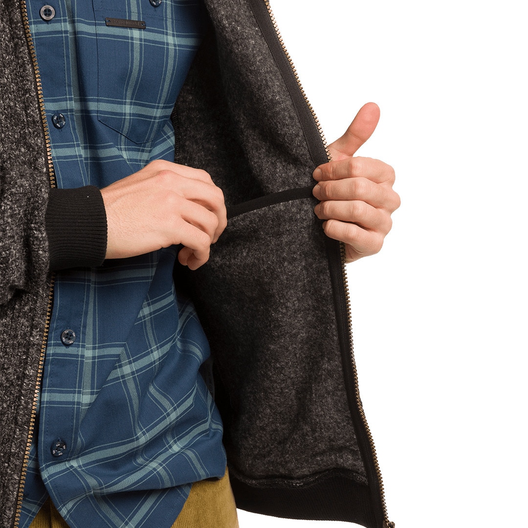 Chaqueta de hombre Tindaya st Trangoworld - Negro Negro-10