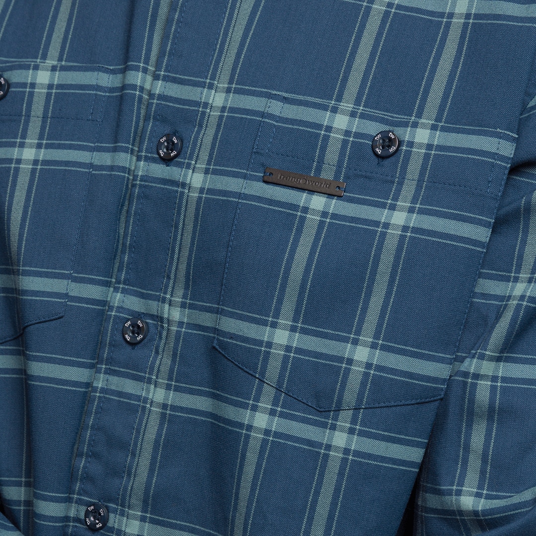 Camisa de hombre Zernez Trangoworld - Denim Denim-2